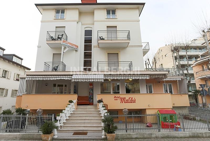 Hotel Malibu Mare Rimini Exterior photo